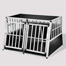 Large Double Door Dog cage With Separate board 06-0778 www.gmtpetproducts.com