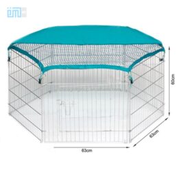 Large Playpen Large Size Folding Removable Stainless Steel Dog Cage Kennel 06-0112 www.gmtpetproducts.com