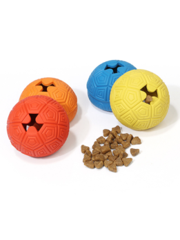 Dog Ball Toy: Turtle’s Shape Leak Food Pet Toy Rubber 06-0677 www.gmtpetproducts.com