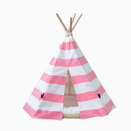 Canvas Teepee: Factory Direct Sales Pet Teepee Tent 100% Cotton 06-0943 www.gmtpetproducts.com