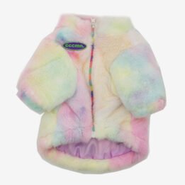 Polyester Jacket 2020 Dog Fashions Pet Clothes Thick high-end Fur Coat Luxury Dog Clothes www.gmtpetproducts.com
