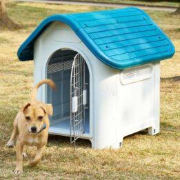 Winter Warm Removable and Washable perreras para perros Pet Kennel Plastic Kennel Outdoor Rainproof Dog Cage www.gmtpetproducts.com
