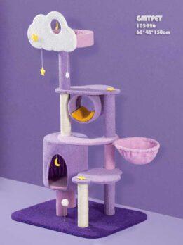Fabricação de estrutura de escalada para gatos série fantasia OEM paraíso para gatos 105-226 www.gmtpetproducts.com