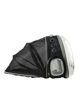 Black Transparent Pet Bag Space Capsule Pet Backpack 103-45072 www.gmtpetproducts.com