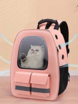 Safety reflective strip pet cat school bag backpack for cats and dogs 103-45087 www.gmtpetproducts.com