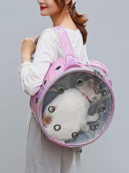 PU Transparent pet bag Cat bag backpack 103-45091 www.gmtpetproducts.com