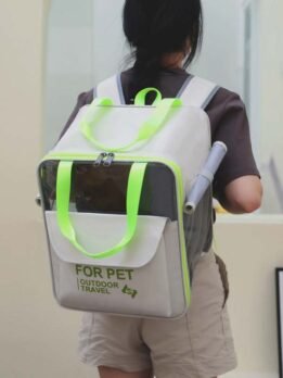 Oxford Transparent Pet Bag Cat bag Backpack 103-45093 www.gmtpetproducts.com