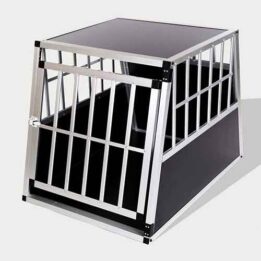 Aluminum Dog cage Large Single Door Dog cage 65a 06-0768