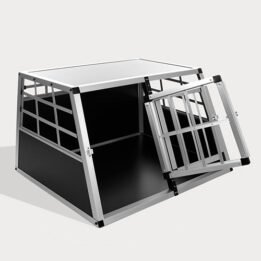 Aluminum Dog cage Large Single Door Dog cage 75a Special 66 06-0769