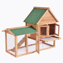 Big Wooden Rabbit House Hutch Cage Sale For Pets 06-0034