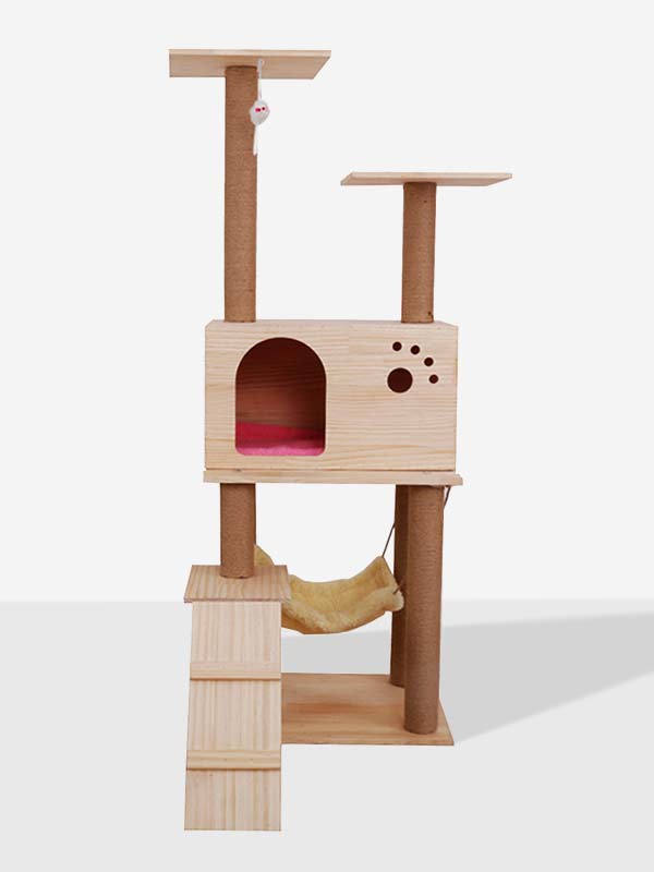 Design Cat Wooden House Furniture Cat Tree Wood Climbing Board Cat Scratch 06-1161 Pet Products Factory, OEM Manufacturer, Supplier, Agent www.gmtpetproducts.com Wood Cat Tree $25.54 Wooden House Furniture Climbing Cat Scratch