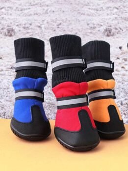 Pet dog Shoes Factory Wholesale High Top Waterproof Non-slip Zapatos Para Perros dog Shoes 06-0994 Pet Products Factory, OEM Manufacturer, Supplier, Agent www.gmtpetproducts.com Factory Wholesale High Top Waterproof Non-slip Zapatos Para Perros dog Shoes