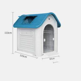 PP Material Portable Pet Dog Nest Cage Foldable Pets House Outdoor Dog House 06-1603