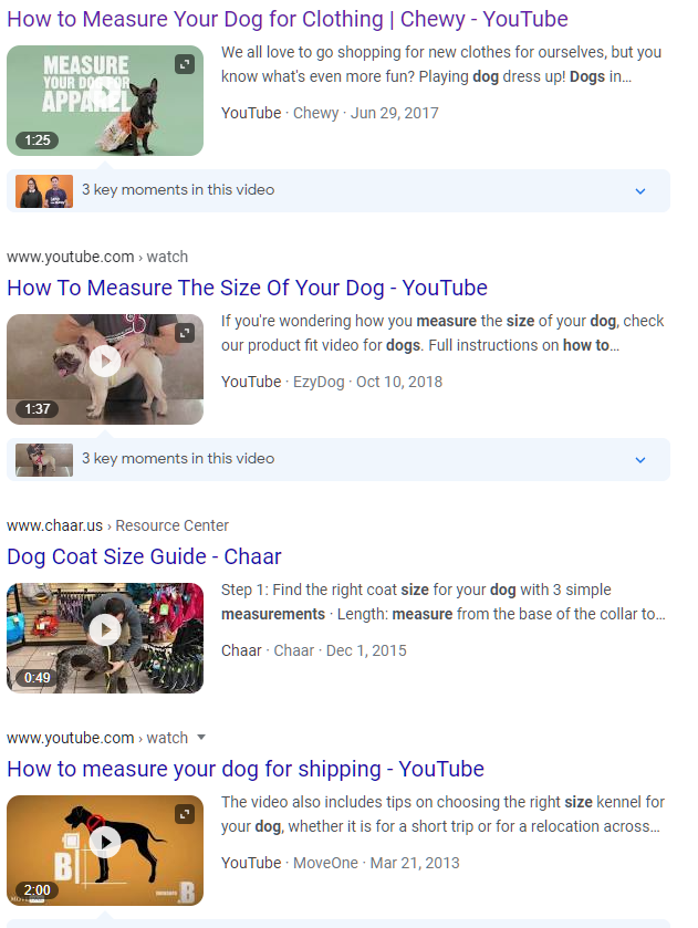 How to measure dog size