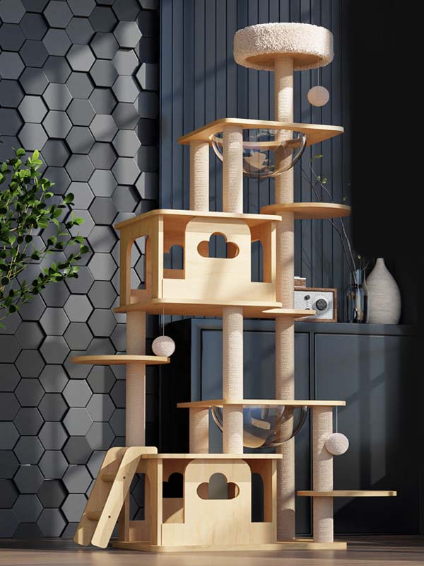 Wholesale Luxury Cat Tree Tower wood cat tree cat tower climbing frame 105-236 Pet Products Factory, OEM Manufacturer, Supplier, Agent www.gmtpetproducts.com Wholesale wood cat tree cat tower climbing frame 105-236