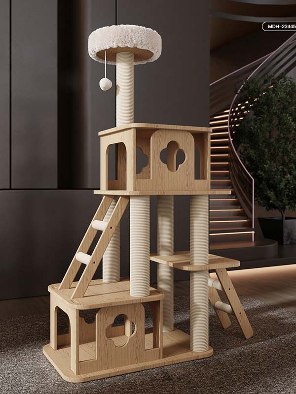 Wholesale wood cat tree cat tower climbing frame 105-238 Pet Products Factory, OEM Manufacturer, Supplier, Agent www.gmtpetproducts.com Wholesale wood cat tree cat tower climbing frame 105-238