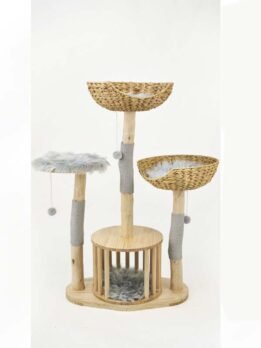 Large Tower Cat Condo for multiple cats, premium cat tree house
