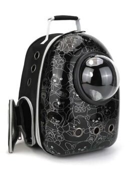 Wholesae Little Black Bear upgraded side opening pet cat backpack