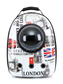 Newspaper Upgraded Side-Opening Pet Cat Backpack 103-45020