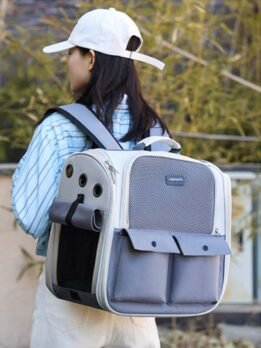 Wholeslae OEM Oxford cloth backpack Cat bag Shoulder cat pet bags 103-45105